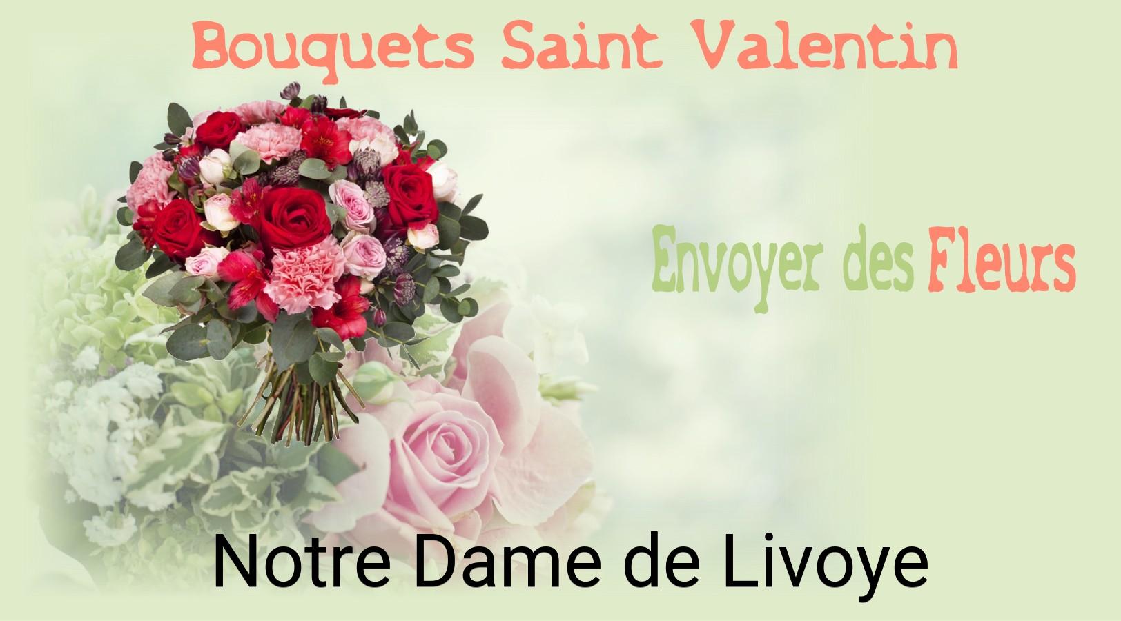 Roses de Saint-Valentin livrées à Notre-Dame-de-Livoye